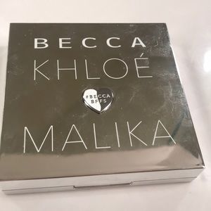 Becca Khloe x Malika face palette-like new